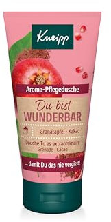 Kneipp Aroma-Pflegedusche Du bist wunderbar - mit wertvollen Extrakten aus Granatapfel und Kakao - Reisegröße - 50ml