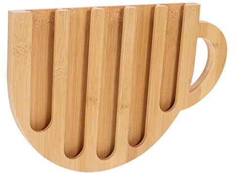 SHOWERORO 1 Pezzo Contenitore Per Capsule in Materiale Verticale Espositore Per Capsule Organizer Riutilizzabile e Facile Da Pulire