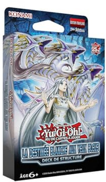 Carte à collectionner Konami Deck de structure Yu Gi Oh! La Destinée Blanche aux yeux bleues
