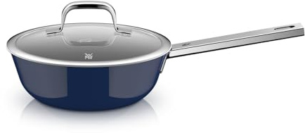 WMF Fusiontec Mineral Pro, Tim Raue Edition, Multi-Topf mit Deckel, 22 cm, langlebiges, kratzfestes Material, Topf Induktion, für alle Herdarten geeignet, Made in Germany, Ocean Blue, 0521385290
