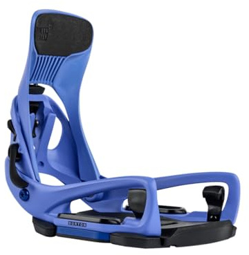 Burton Lexa X Est Spl Iris Bloom - Fijaciones de snowboard Step on para mujer, talla S, color azul