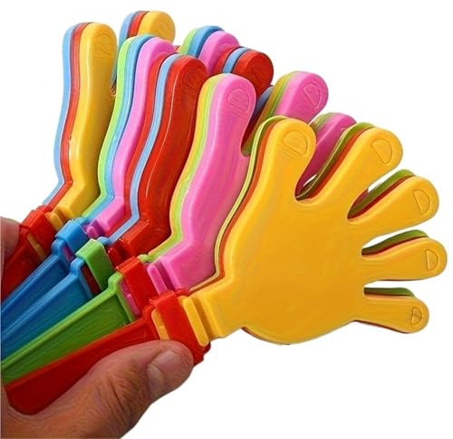 Clapper à main 15 pièces for événements sportifs pour Événements Sportifs | Clapper for événements sportifs, pom-pom girl, décoration de chambre, festivals, fêtes, rassemblements divers.