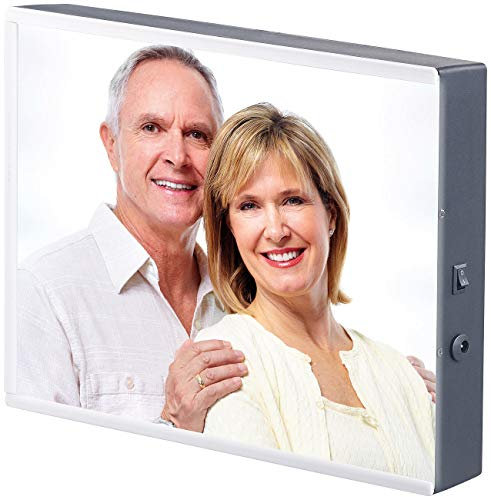 Boîte daffichage lumineuse pour films transparents et feuilles A4 [Infactory]