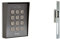 Extel - Digicode - filaire Klavy 3 Gris - Clavier à code codage fixé en saillie, facile d'instalation, rétro éclairé, garantie 2 ans & Ouvre-porte électrique avec fonction mémoire long (25 cm), gris