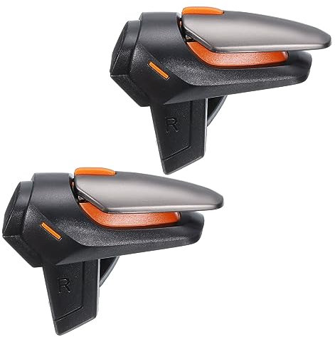sourcing map Gaming Trigger Mobile Game Controller 1 Pair Single Shot Fire Keys Universal Shooter Sensitive for 4.7-6.5 Inch Cell Phone