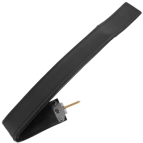 SAFIGLE Handgefertigter Akkordeon-gurt Lagigem Rindsleder Für Linke Hand Komfortabler Ersatzriemen Für Bassakkordeon Bass Strapazierfähiges Zubehör Für Musiker