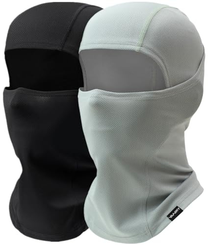 YANIKY Sturmhaube Atmungsaktiv Sturmmaske UV-Schutz Balaclava Herren Damen Gesichtshaube für Motorrad, Fahrrad, Radfahren, Outdoor Sports
