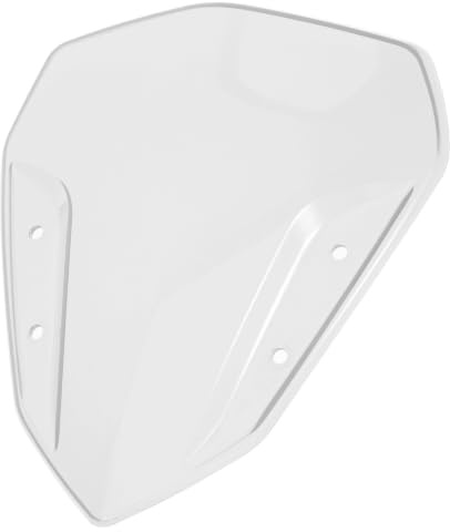 Ciieeo Parabrisas para Moto Transparente de Plástico Grande Compatible con Modelos Nvx155 y Aerox155, Repuesto Resistente para Motocicleta, Uso en Carretera y Lluvia