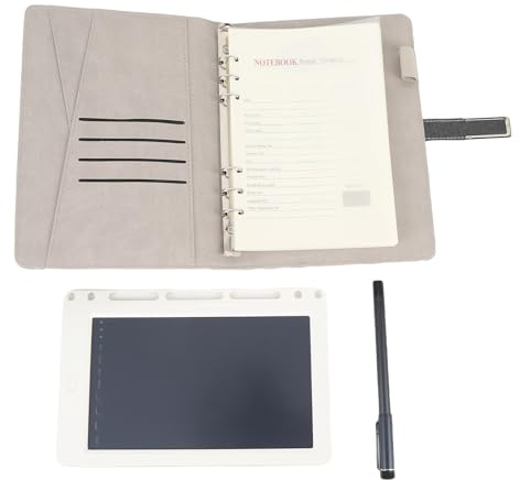 Asixxsix Penna digitale intelligente, scrittura a 360 gradi, sincronizzazione in tempo reale, taccuino digitale per prendere appunti e disegnare (BLACK)