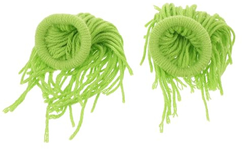 Hemobllo Laichmopp mit Weich Schützendem Design 2 Stück-Pack aus Baumwollseil für Aquarien Schwimmendes Laichgras als Fischbrutschutz für Goldfische und Guppys im Aquarium