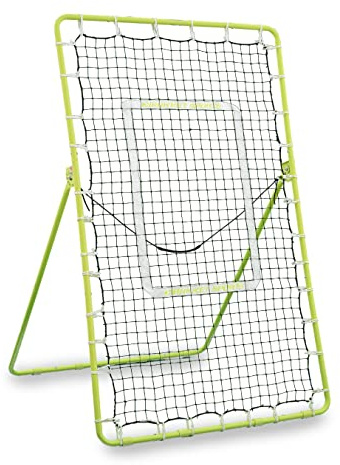Rukket Tennis-Übungsnetz, 10,2 x 15,2 cm, Rückprallwand für Tennis & Schläger, Sportball, tragbares Rückbrett für Indoor- und Outdoor-Training