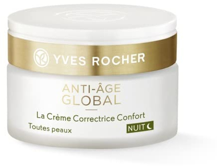 Yves Rocher Vegan Anti Age Global Night Comfort Crema correttiva - Tutti i tipi di pelle