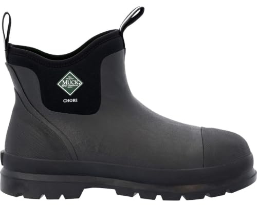 MUCK Chore Classic Men's Chelsea Boot, Black, Size 11(M)