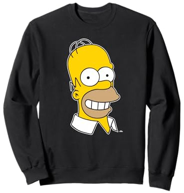 The Simpsons Homer Simpson Big Face Costume Sudadera
