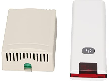 Interruptor de Control Remoto de Relé Inalámbrico, AC 220V 433MHZ 3KM Controlador Remoto Inteligente Ralay Inalámbrico para Motor de Bomba de Agua, con Indicador LED
