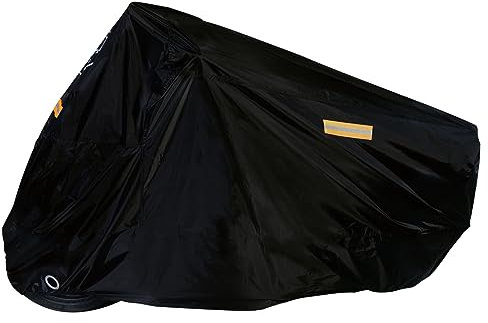 PMK Grupo - Housse Protection pour Moto imperméable 210D | Couverture Universelle, Bâche résistant l'extérieur avec Blocage antivol | 265 cm Taille XL