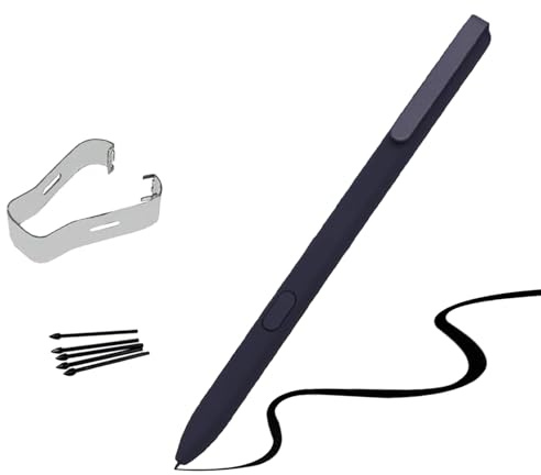Remarkable 1 Stift Ersatz für Remarkable 1/2 Pen, EMR Eingabestift, Eingebauter Radierer, Kompatibel mit Remarkable 1/2 Notebook, Schwarz