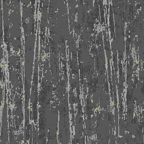 Erismann Tapete | Kollektion Collage | 10348-15 | Vliestapete | Muster/Motive | 0.53 x 10.05 m | Schwarz | Wohnzimmer | Flur | Büro | Küche | Wohnräume