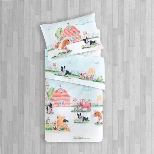 Copriletto Trapuntato Baby 120x140 TRUDI per Lettino In Puro Cotone