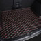 Alfombrilla de Cuero Artificial para Maletero de Coche para Chery Omoda 5 C5 2022-2024, Alfombra Personalizada para Maletero de Borde Alto, Protector de Revestimiento de Carga,Black-Red