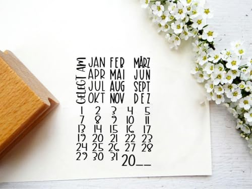 Stempel gelegt am für Eierkartons, Hofläden, Hühnerhalter