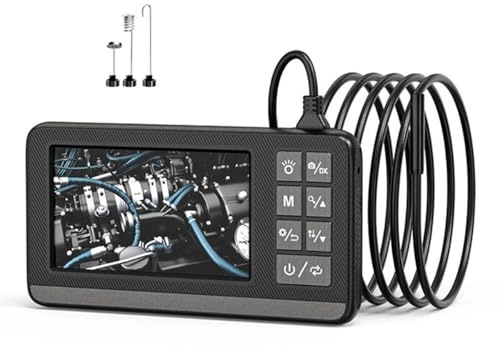 NIHUIFA 8mm Single Lens Industrial Endoscope 1080P High Digital Borescope Inspection Camera for Pipe Sewer