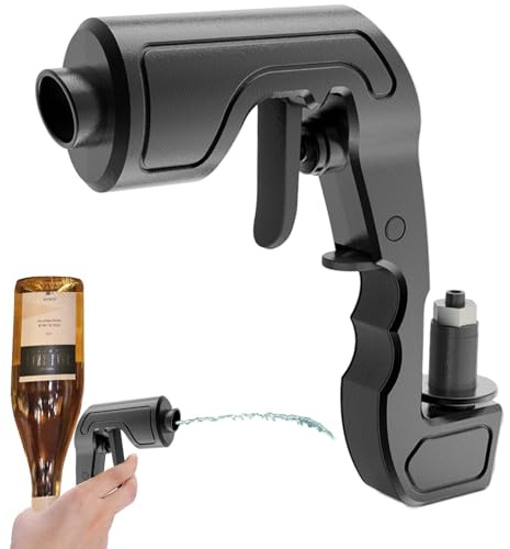 Tirador De Corcho De Cerveza, Spray De Bebida De Largo Alcance | Spray De Alcohol Ajustable, Pub, Champán, Shooter De Ambiente Del Club, Bar, Spray De Champán, Botella De Vino, Shooter De Be