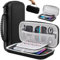 Lmcpa Carrying Case for 2025 Nintendo Switch 2 Console, Travel Case with 20 Game Cartridges, Protective Hard Shell Portable Case Pouch for 2025 Nintendo Switch 2 Console & Accessories, Black