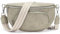 Rorimyth kleine bauchtasche damen Grau grün umhängetasche damen klein Veganes Leder gürteltasche handtasche crossbody bag