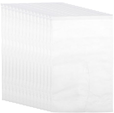 JOINPAYA Mm Sacchetti Tessuto 240x350 Non per Coltivazione Piante | Confezione da 100 Pezzi, Bianco, Impermeabili, per Protezione Frutta e Piantine
