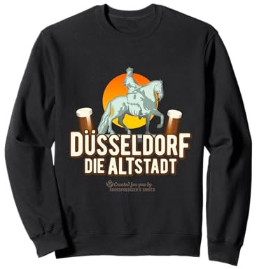Düsseldorf La Vieille Ville de Jan Wellem Düsseldorf Sweatshirt