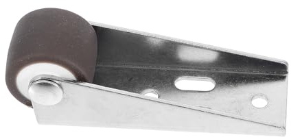 BETOOKY Rotelle per Spostare Mobili Ruote Girevoli in Gomma Tpe e Struttura Zincata, Design a Ruota Direzionale per Porte Scorrevoli in Camera da Letto Alta Durata