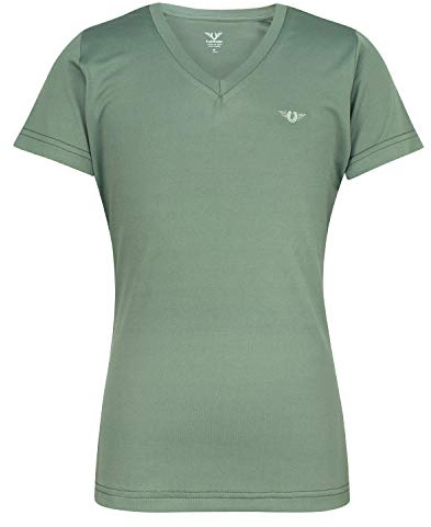 TuffRider Children's Taylor Tee Short Sleeve T-Shirt - Duck Green - L