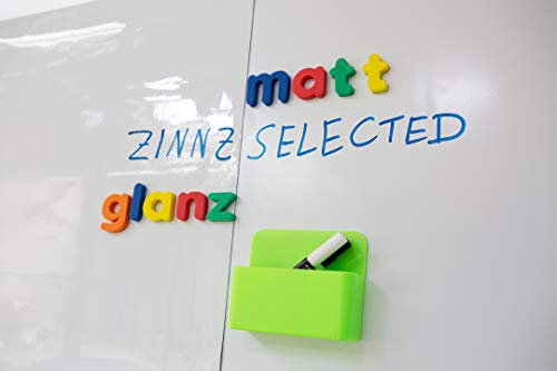 ZINNZ SELECTED | MATT Magnetisch Selbstklebende Whiteboard Folie | Weißwandtafel | Whiteboard | Schreibtafel | Folie | Wandfolie | Selbsthaftend | Multifunktionstafelfolie | Weiß Größe:100 x 120 cm