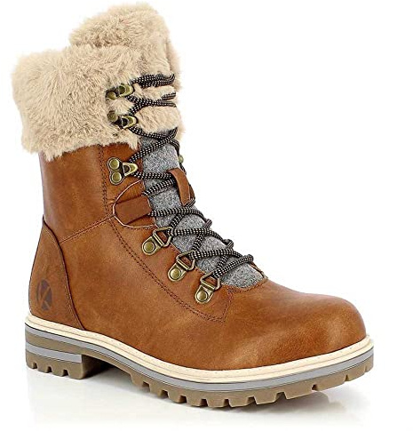 KIMBERFEEL - Apres Skis Pixie Beige Femme - Femme - Taille 39 - Beige