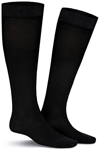 KUNERT Herren Kniestrümpfe Fly&Care® Stützklasse III effektive Stützwirkung