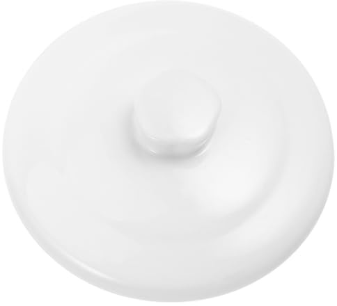 Hemobllo Ceramic Stew Pot Lid Non-stick Accessory for Electric Induction Cookers for Stewing Boiling and Chinese Hot Pot Ergonomic Handle and Elegant Design