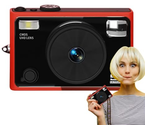 Appareil Photo numérique Reflex numérique 72 MP – Caméras 5K | Caméra Photo | vidéo compactes pour Les Voyages | Écran IPS avec stabilisation d'image et Sortie Haute résolution | Caméras