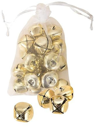 p'tit clown Glöckchen, 18 Stück, Metall, Weihnachten, Traditionell