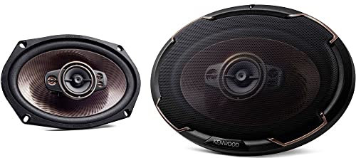 KENWOOD Coaxial Speakers, 5-Way, 6x9, 650W KFCPS6996