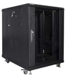 Lanberg Ff01-6815-12b Rack 15u Freistehendes Gestell Schwarz (ff01-6815-12b)