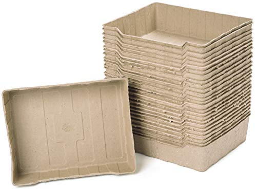 Disposable Cat Litter Tray - EcoPetBox - Various packs - Eco Friendly - Liquid Proof - Lightweight- NOW EVEN BETTER!! (40 Pack) - VOLKOS