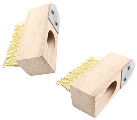 tooloflife Cepillo para limpiar pavimentos de bloques o patios, para eliminar malas hierbas y musgo