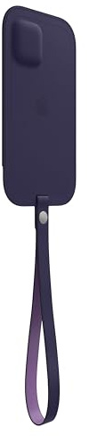 Apple Funda Integral de Piel con MagSafe (para el iPhone 12 y iPhone 12 Pro) - Violeta Profundo