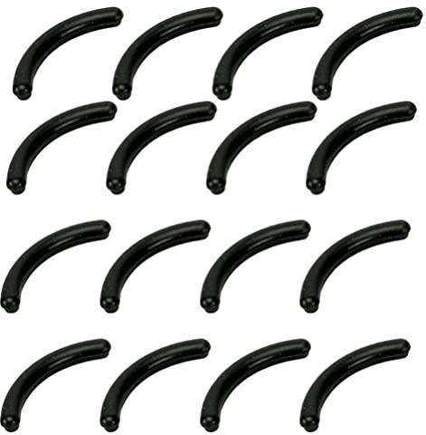 minkissy 16stücke Teiliges Nachfüllpads Für Wimpernzangen Schwarze Silikonpolster Für Müheloses Wimpernstyling Und Kompatibel Mit Gängigen Wimpernzangen