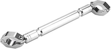 Balance Bar Universal Motorcycle Handlebar Cross Bar for 22mm Handlebar (SILVER) - Crossbar and Brace