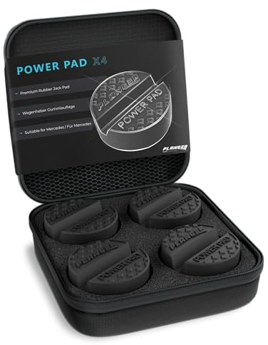 PLANGER® - Gummikudde för domkraft - 4X Power Pad (passar alla bilar) 10 års garanti - 3t trasiga