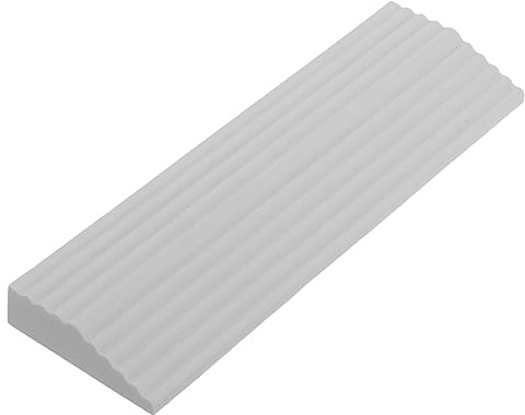 FRCOLOR Tappetino in Plastica PVC per Passaggio, Tappetino Antiscivolo Portatile per Robot Aspirapolvere, Uso Interno e Hotel, per Piccoli Gradini