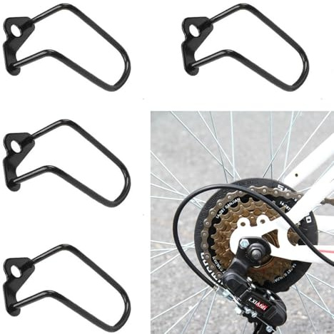 FIBOUND 4 delar för växelcykel, cykelskydd, växelskydd för cykel, kedjeskydd för växlar, för de flesta mountainbikes