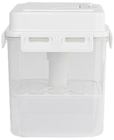 Generico Contenitori - Contenitore Per Fermentazione, Scatola Ermetica | Contenitore Per Fermentazione Box Ermetico Da 4/5 Litri Con Manico, Contenitore Trasparente Per Fermentazion